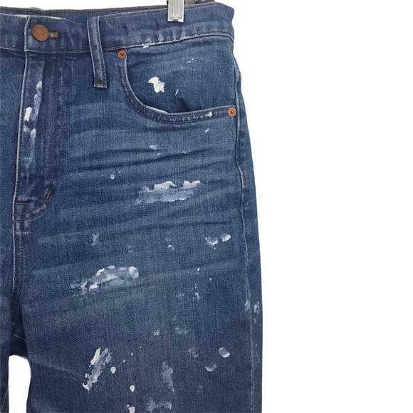 Madewell High Rise Slim Boyjean Painter's Style - Picture 5 of 12